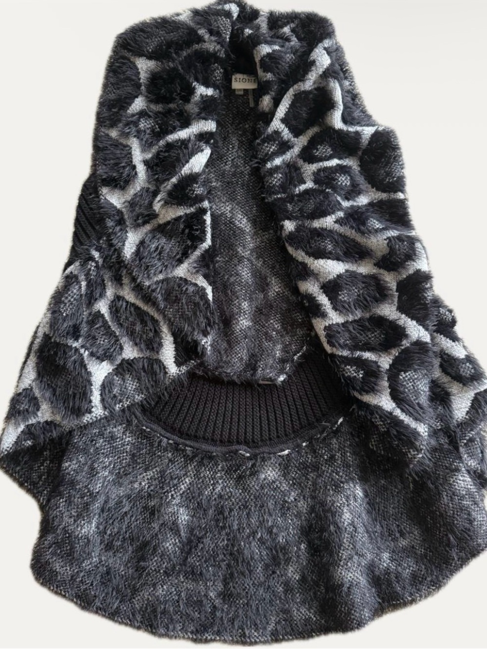 Animal print vest